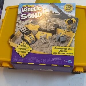 NWT Kinetic Sand Construction Site